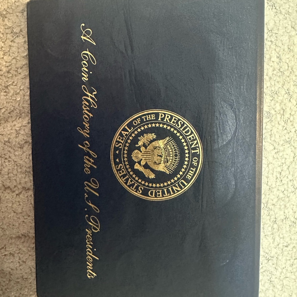 Vintage 1981 readers digest Presidential Coin History Book